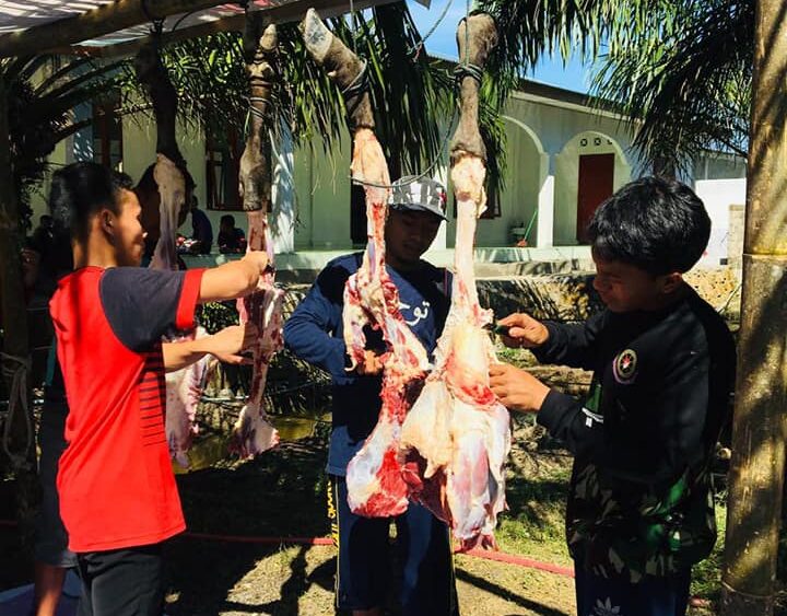 Kegiatan Kurban di Pondok Modern Baitussalam II